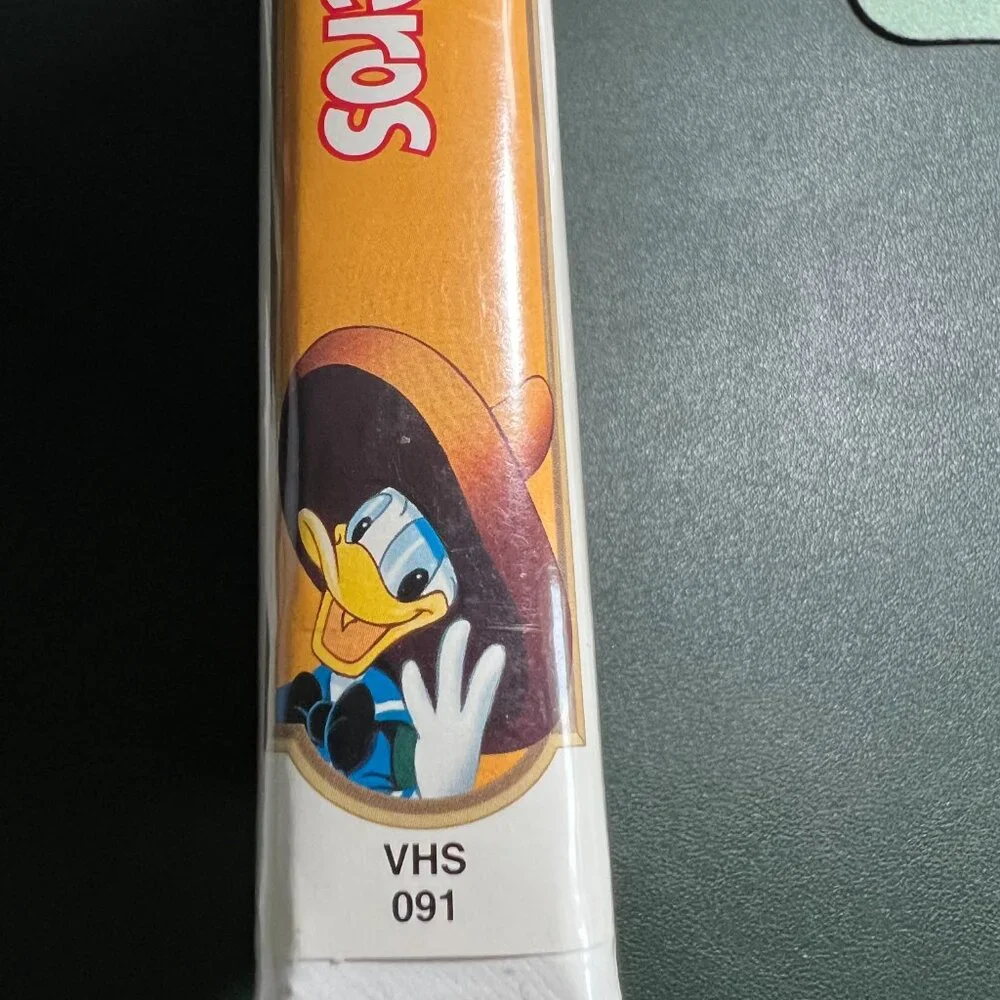 Vintage Walt Disney VHS – The Three Caballeros – #091 – Classic Animation